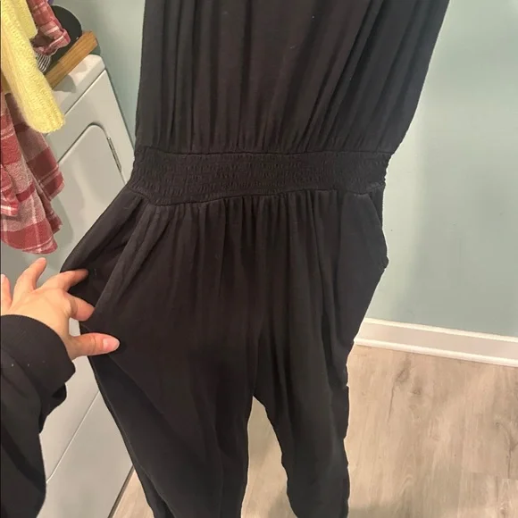 Aerie charcoal jumpsuit - Picture 6 of 7